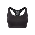 Black - Front - Mountain Warehouse Womens-Ladies Anti-Chafe Seamless Sports Bra