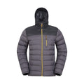 Grey - Front - Mountain Warehouse Mens Link Padded Jacket