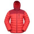 Red - Front - Mountain Warehouse Mens Link Padded Jacket