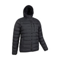 Black - Side - Mountain Warehouse Mens Link Padded Jacket