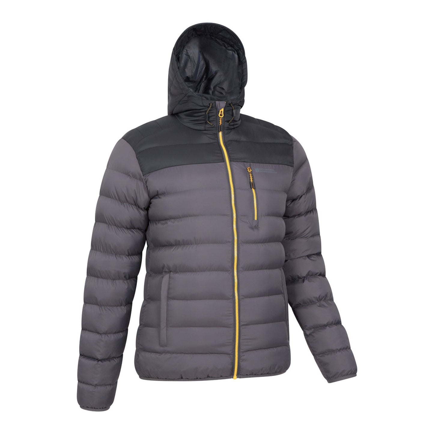 Dark Grey - Side - Mountain Warehouse Mens Link Padded Jacket