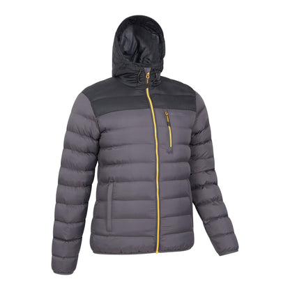 Dark Grey - Side - Mountain Warehouse Mens Link Padded Jacket