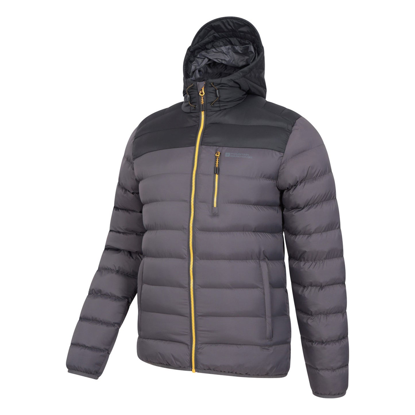 Dark Grey - Lifestyle - Mountain Warehouse Mens Link Padded Jacket