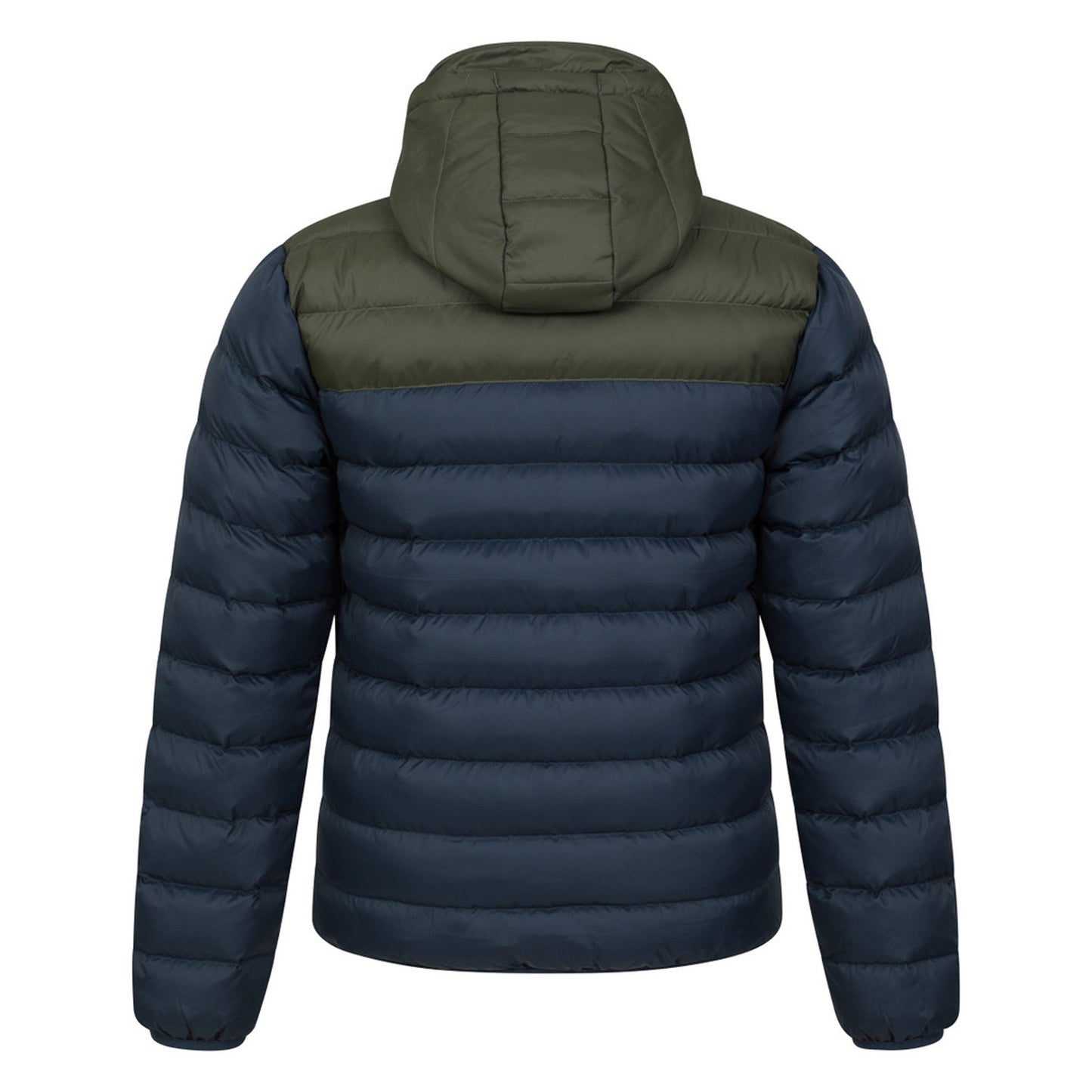 Khaki Green - Back - Mountain Warehouse Mens Link Padded Jacket