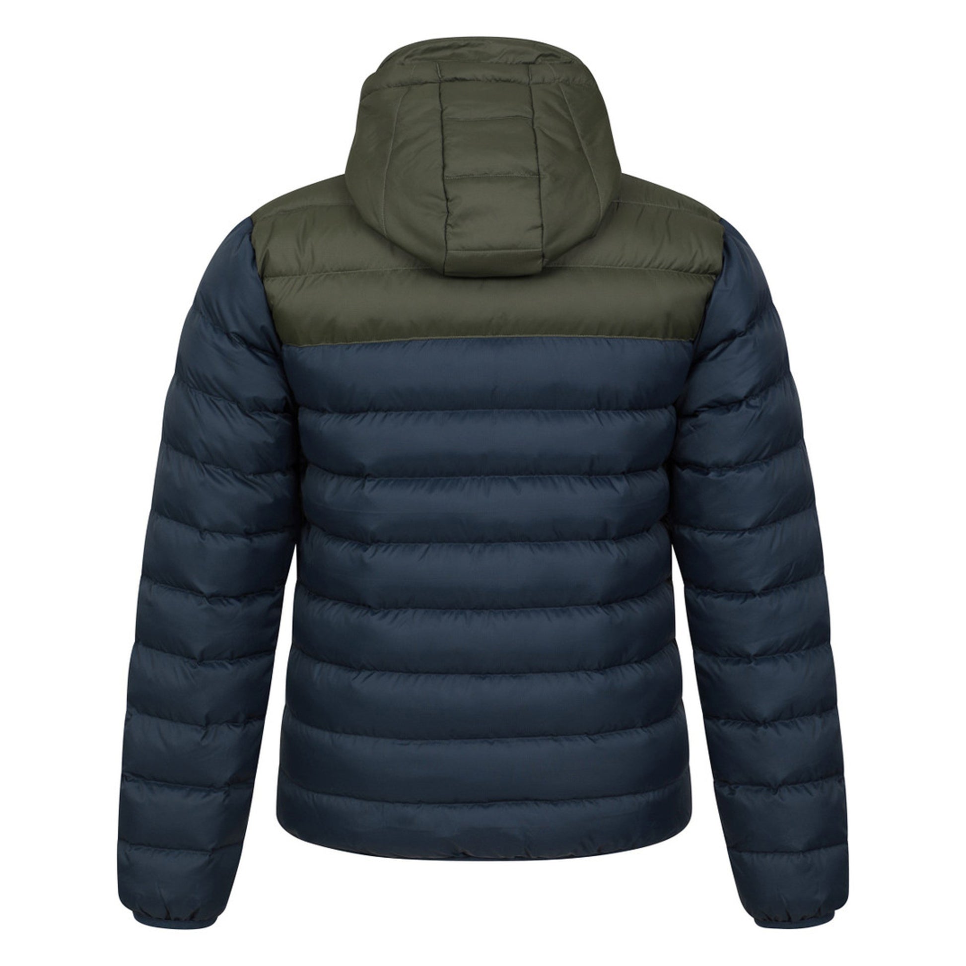 Khaki Green - Back - Mountain Warehouse Mens Link Padded Jacket