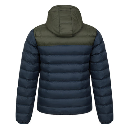 Khaki Green - Back - Mountain Warehouse Mens Link Padded Jacket