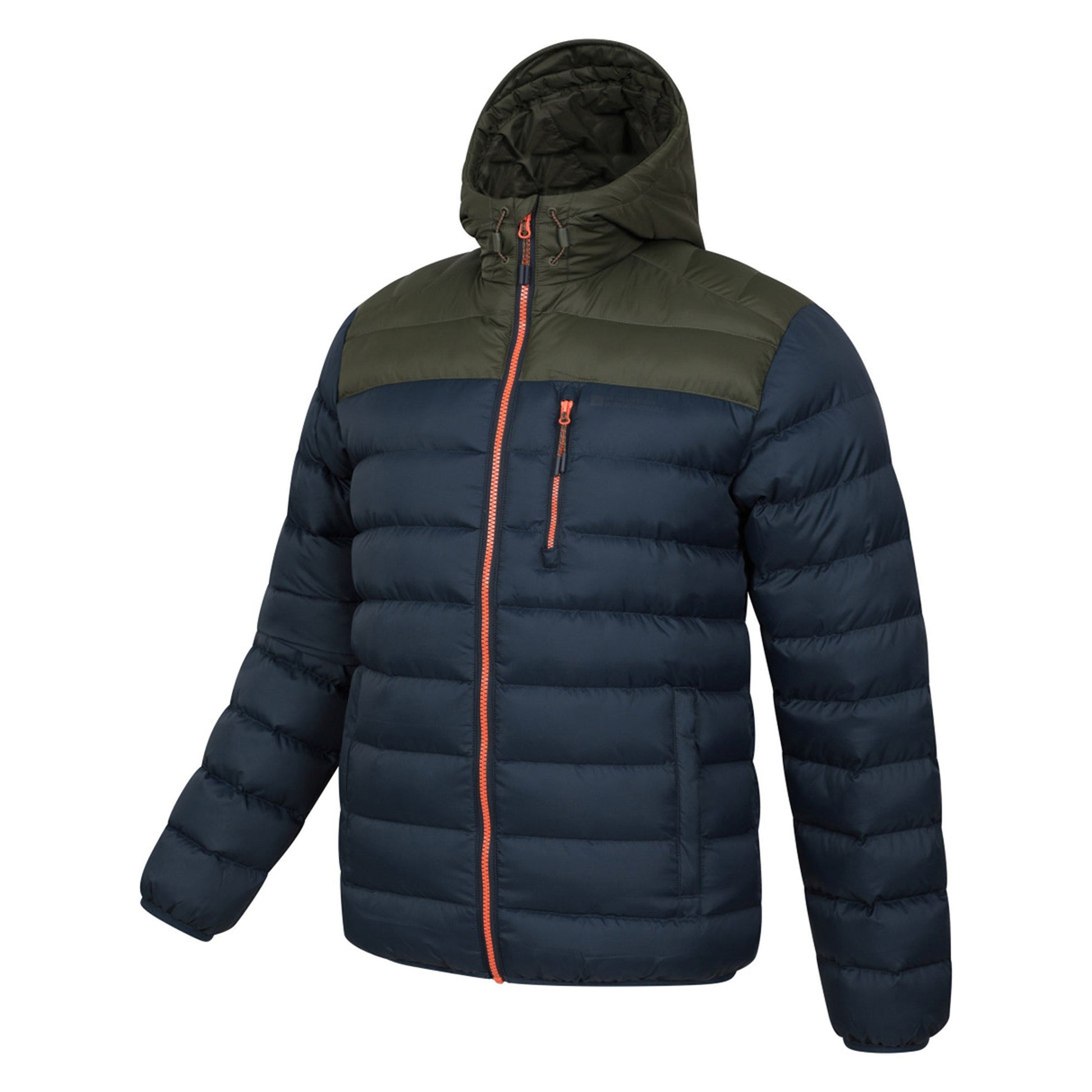 Khaki Green - Lifestyle - Mountain Warehouse Mens Link Padded Jacket