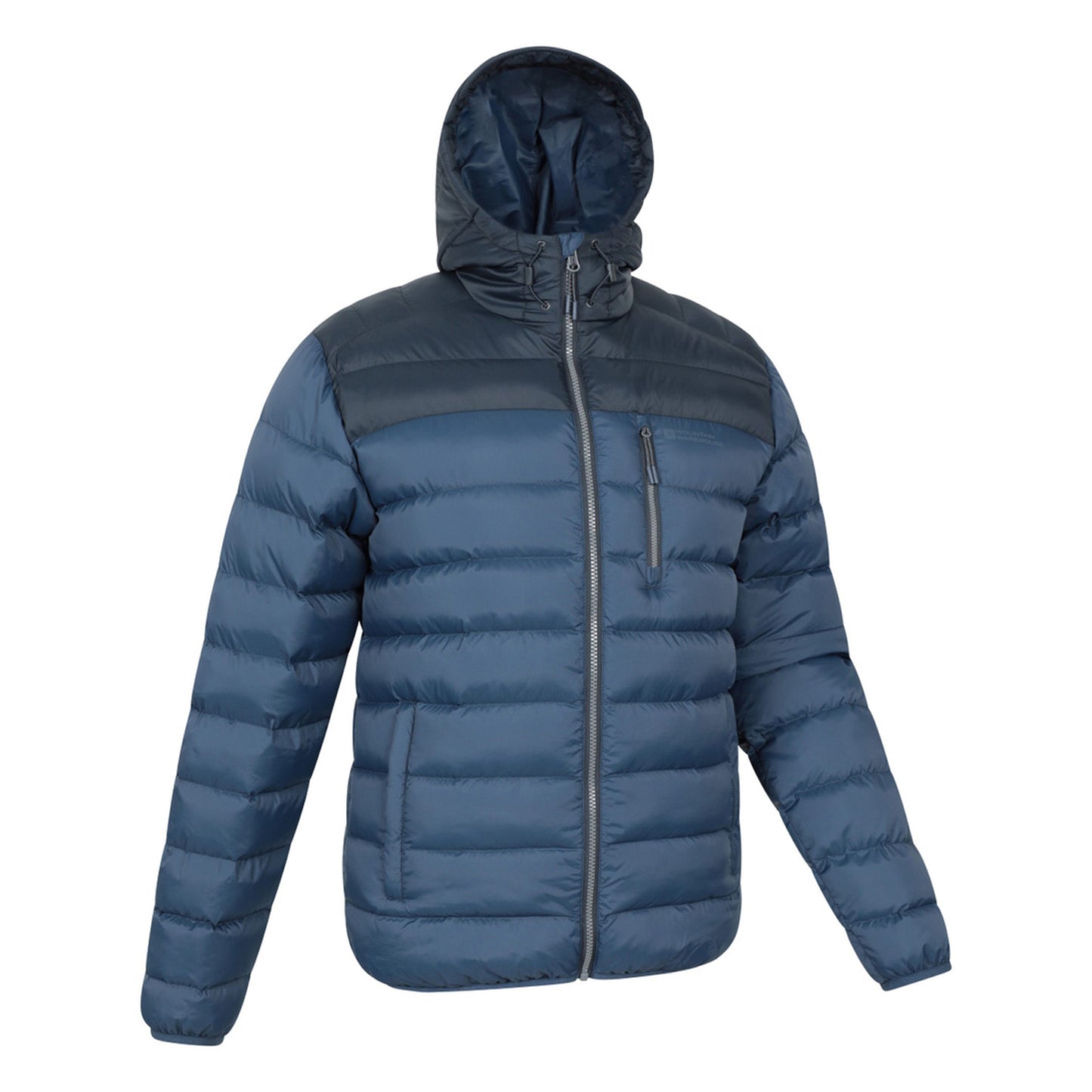 Dark Blue - Side - Mountain Warehouse Mens Link Padded Jacket
