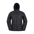 Black - Front - Mountain Warehouse Mens Link Padded Jacket
