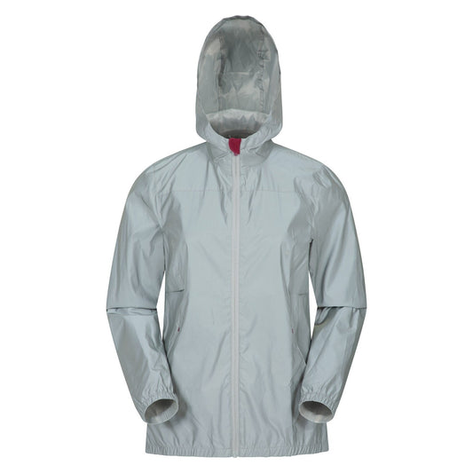Silver - Front - Mountain Warehouse Womens-Ladies Dashing Reflective Jacket