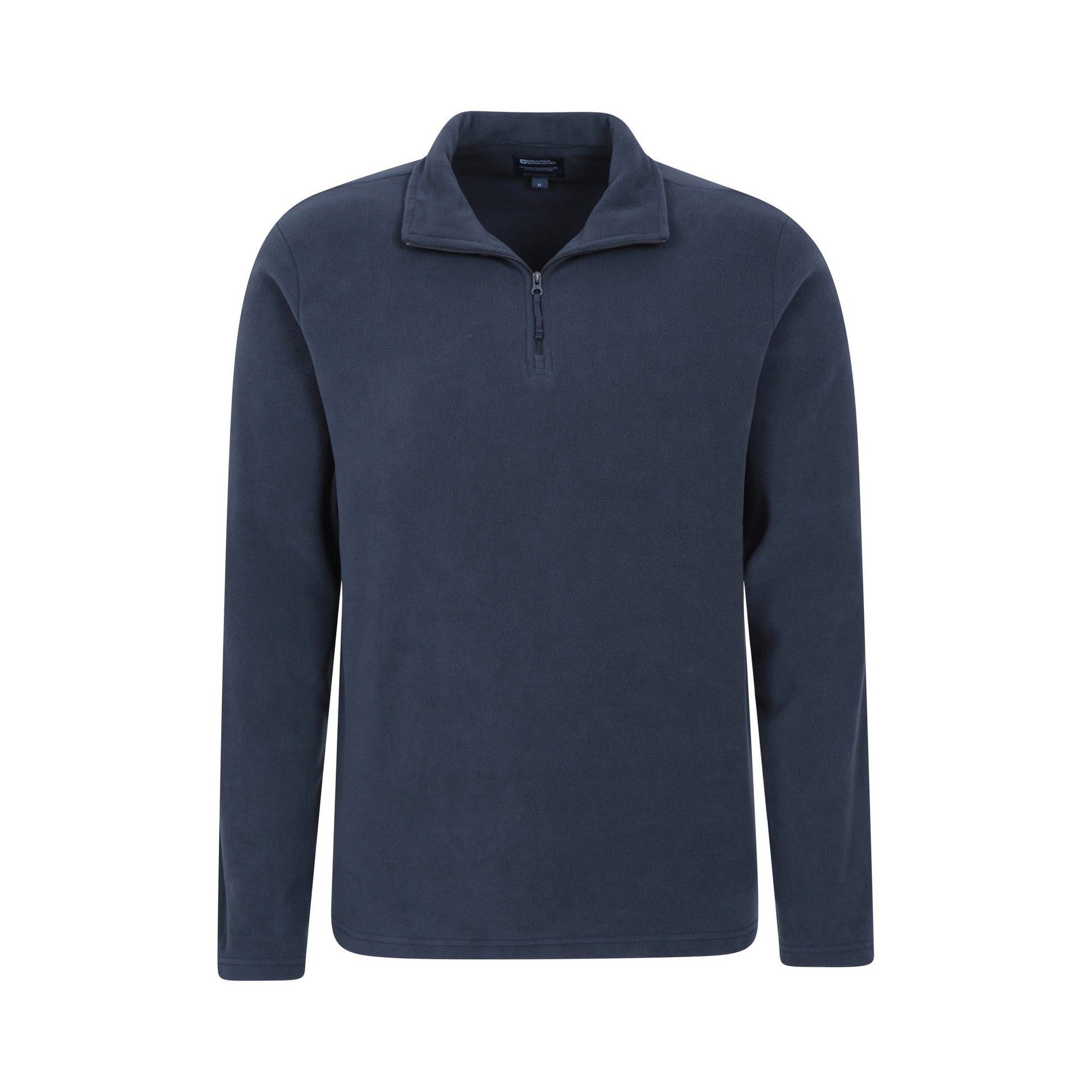 Navy - Lifestyle - Mountain Warehouse Mens Camber II Half Zip Fleece Top
