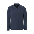 Navy - Lifestyle - Mountain Warehouse Mens Camber II Half Zip Fleece Top