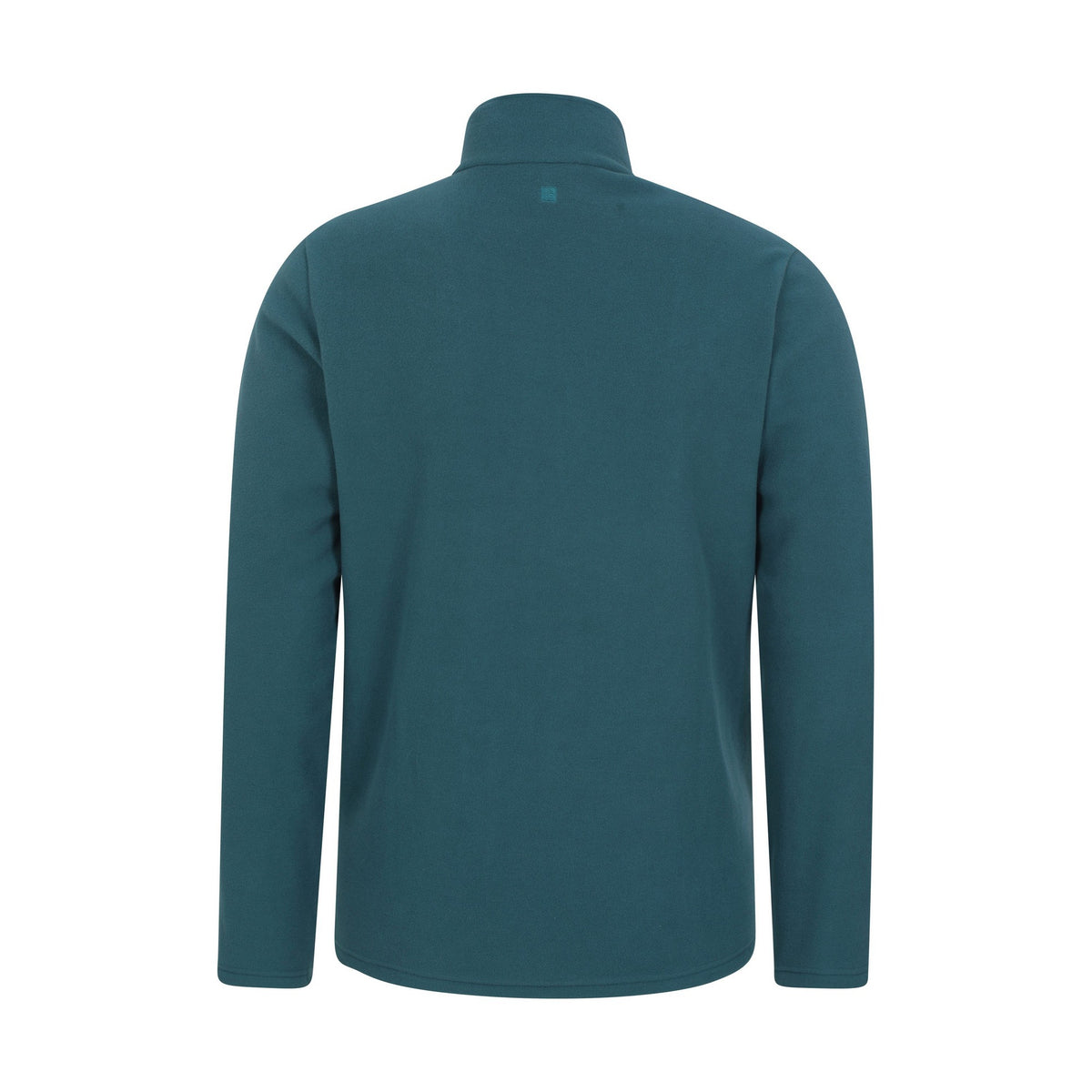 Petrol - Back - Mountain Warehouse Mens Camber II Half Zip Fleece Top