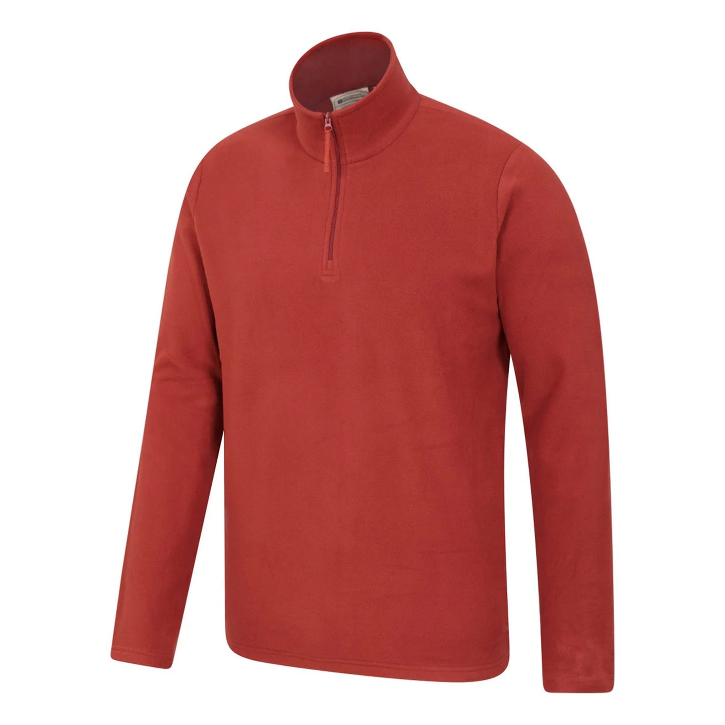 Red - Lifestyle - Mountain Warehouse Mens Camber II Half Zip Fleece Top