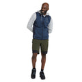 Navy - Close up - Mountain Warehouse Mens Treston II Gilet