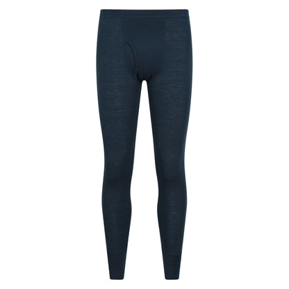 Petrol - Front - Mountain Warehouse Mens Merino II Thermal Bottoms