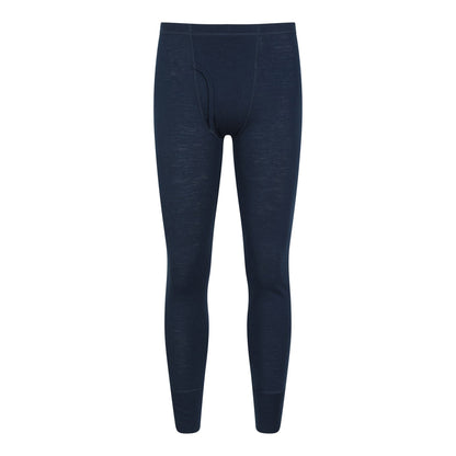 Navy - Front - Mountain Warehouse Mens Merino II Thermal Bottoms