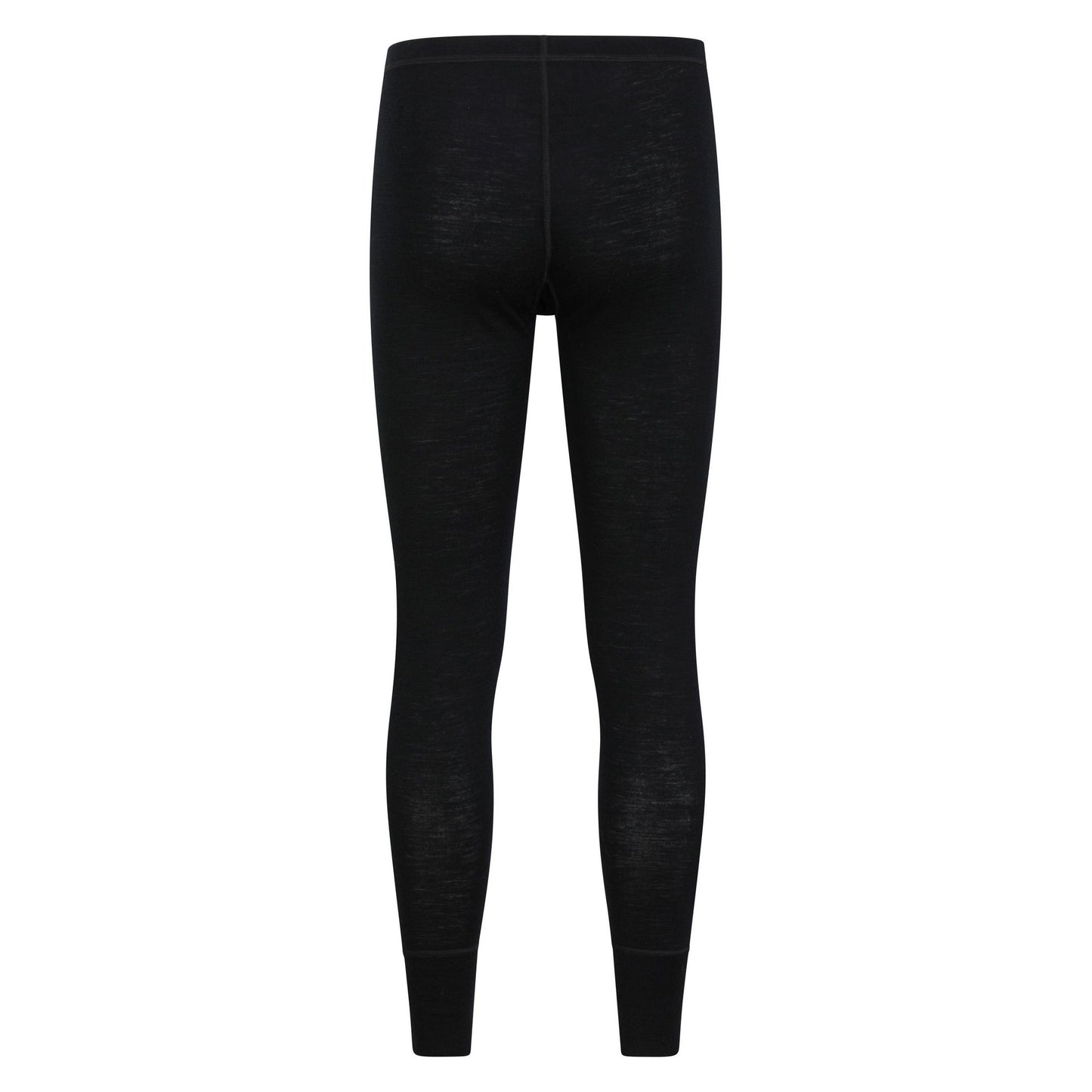 Black - Back - Mountain Warehouse Mens Merino II Thermal Bottoms