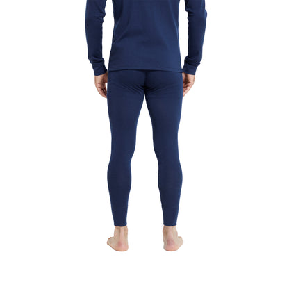 Navy - Pack Shot - Mountain Warehouse Mens Merino II Thermal Bottoms