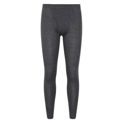 Dark Grey - Front - Mountain Warehouse Mens Merino II Thermal Bottoms