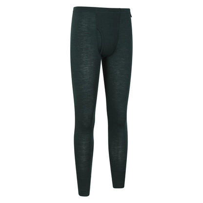Dark Green - Lifestyle - Mountain Warehouse Mens Merino II Thermal Bottoms