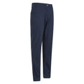 Navy - Side - Mountain Warehouse Womens-Ladies Coastal Stretch Regular Trousers