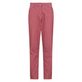 Dark Pink - Front - Mountain Warehouse Womens-Ladies Coastal Stretch Regular Trousers