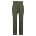 Khaki Green - Front - Mountain Warehouse Womens-Ladies Coastal Stretch Regular Trousers