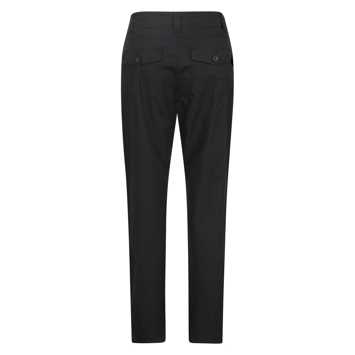 Black - Back - Mountain Warehouse Womens-Ladies Coastal Stretch Regular Trousers
