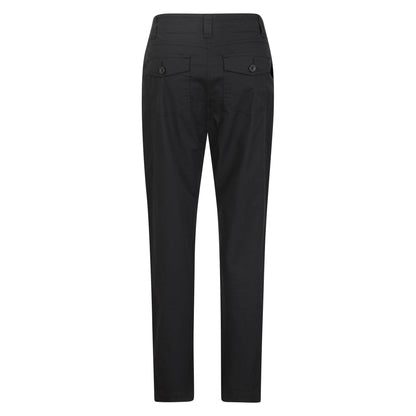 Black - Back - Mountain Warehouse Womens-Ladies Coastal Stretch Regular Trousers