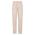 Beige - Front - Mountain Warehouse Womens-Ladies Coastal Stretch Regular Trousers