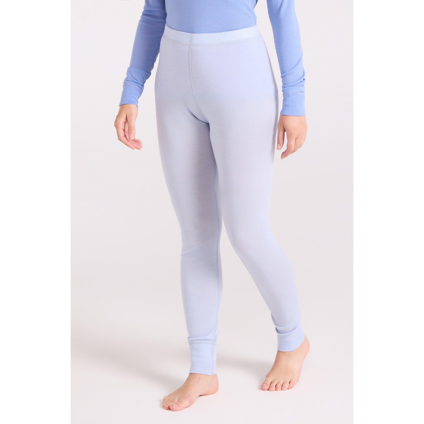 Light Blue - Front - Mountain Warehouse Womens-Ladies Merino II Thermal Bottoms