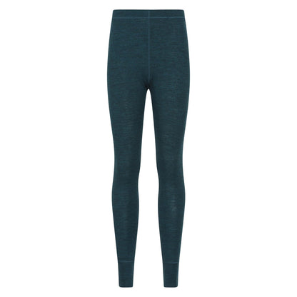 Teal - Front - Mountain Warehouse Womens-Ladies Merino II Thermal Bottoms