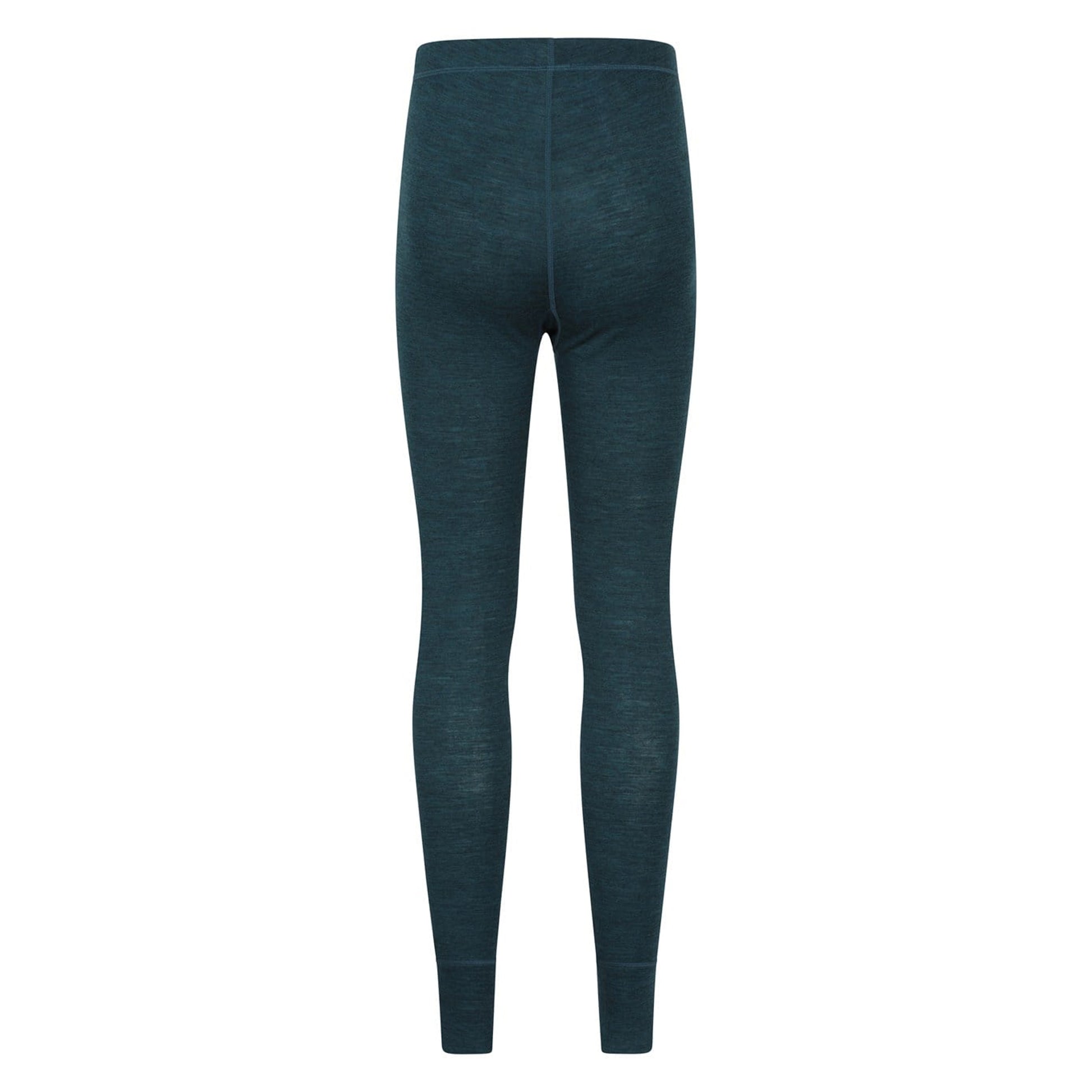 Teal - Side - Mountain Warehouse Womens-Ladies Merino II Thermal Bottoms