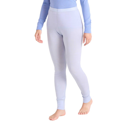 Light Blue - Pack Shot - Mountain Warehouse Womens-Ladies Merino II Thermal Bottoms