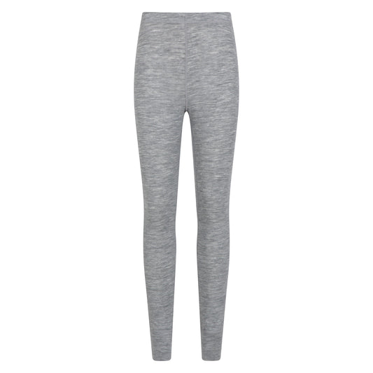 Grey - Front - Mountain Warehouse Womens-Ladies Merino II Thermal Bottoms