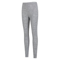 Grey - Side - Mountain Warehouse Womens-Ladies Merino II Thermal Bottoms