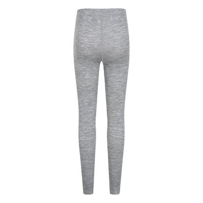 Grey - Back - Mountain Warehouse Womens-Ladies Merino II Thermal Bottoms