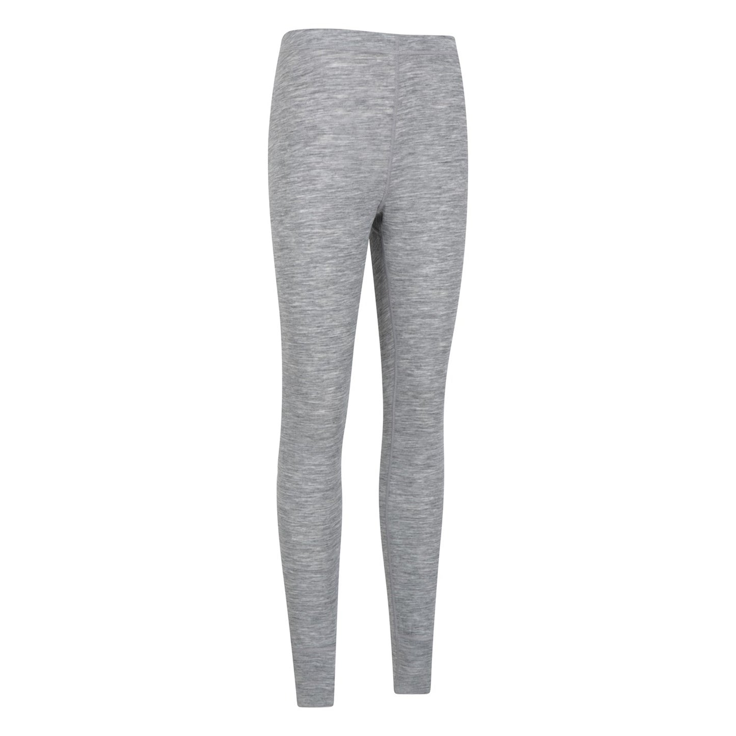 Grey - Side - Mountain Warehouse Womens-Ladies Merino II Thermal Bottoms