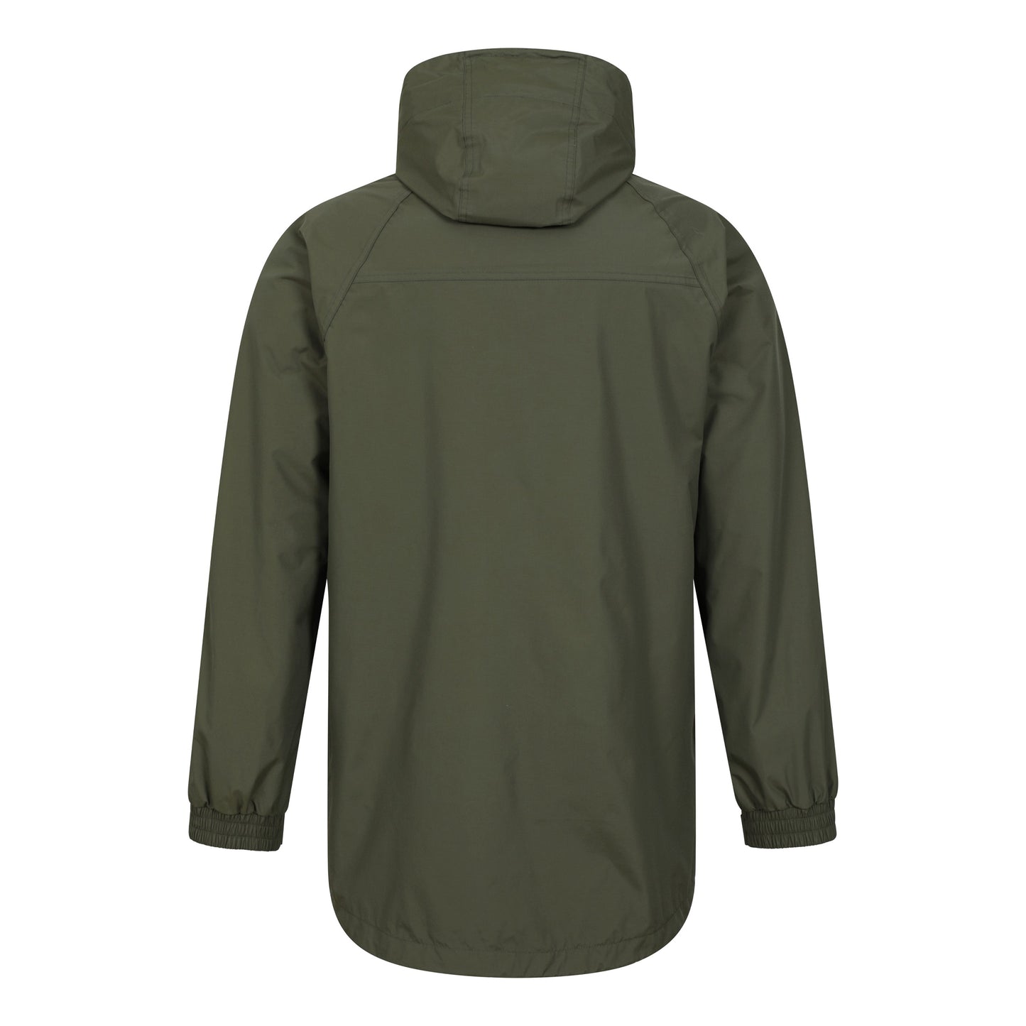 Khaki - Back - Mountain Warehouse Mens Glacier II Long Waterproof Jacket