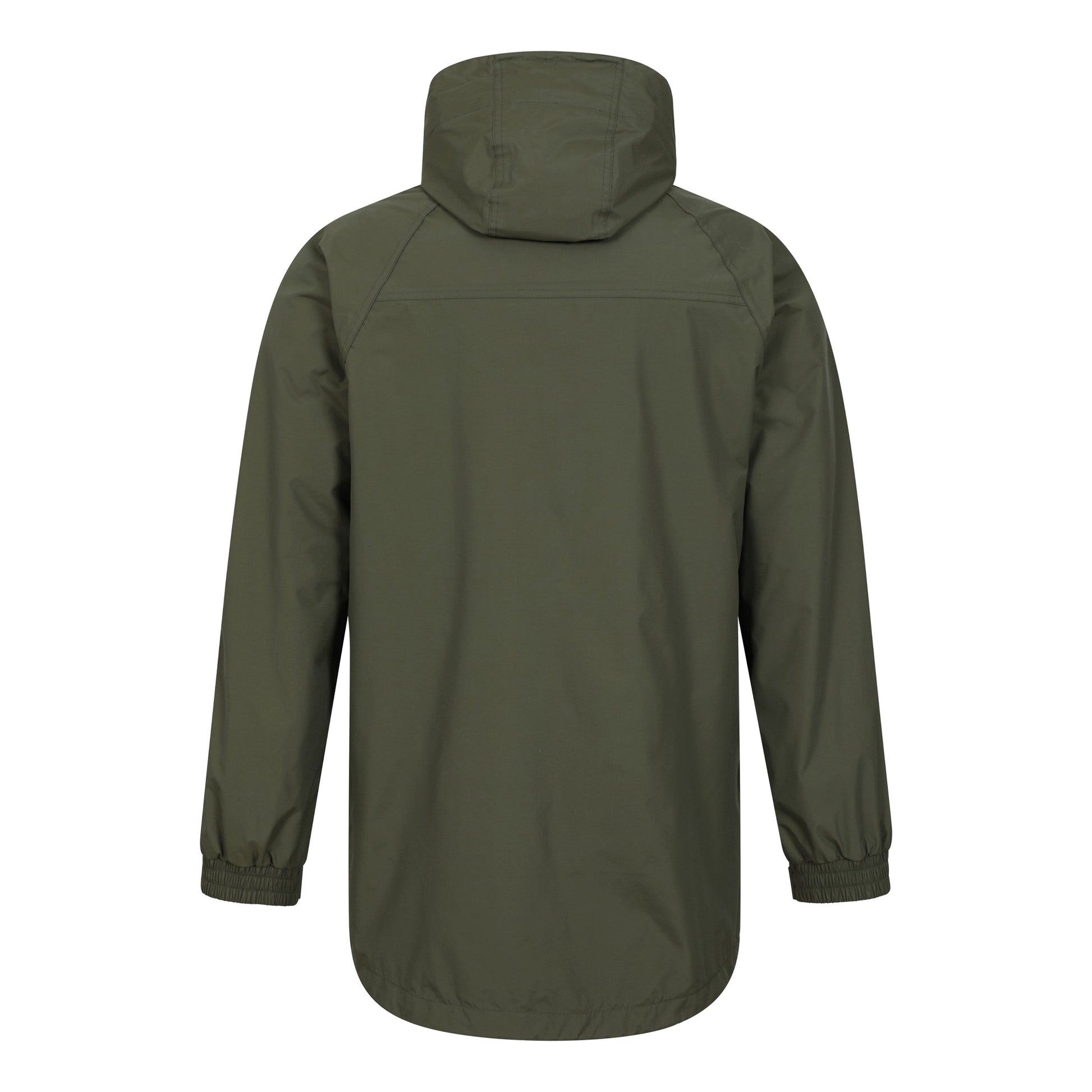 Khaki - Back - Mountain Warehouse Mens Glacier II Long Waterproof Jacket