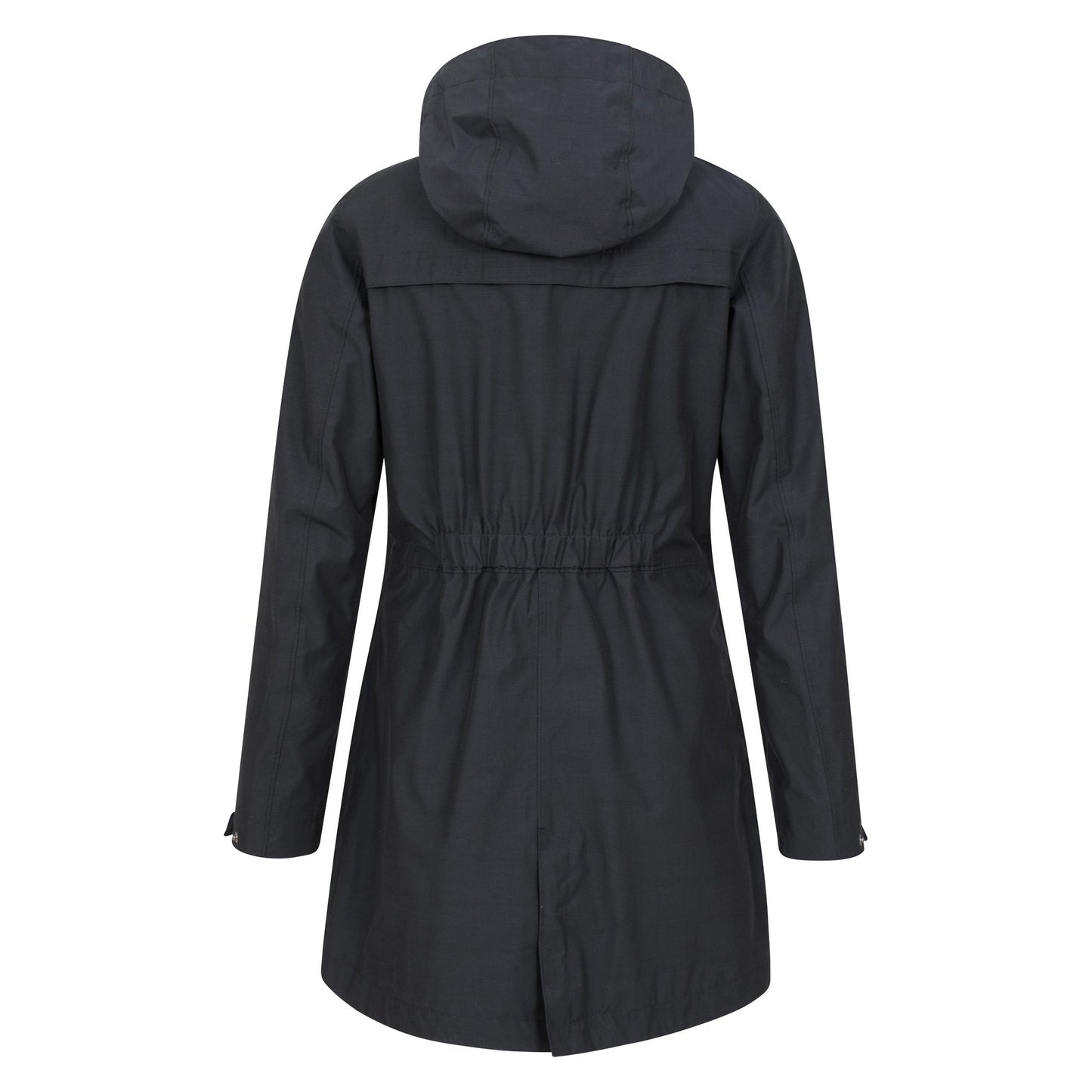 Black - Back - Mountain Warehouse Womens-Ladies Cloudburst Textured Waterproof Jacket