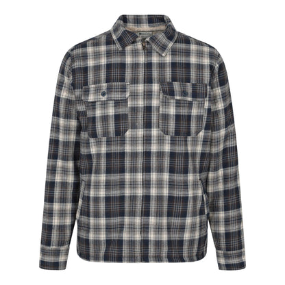 Blue - Front - Mountain Warehouse Mens Stream II Flannel Lined Shirt