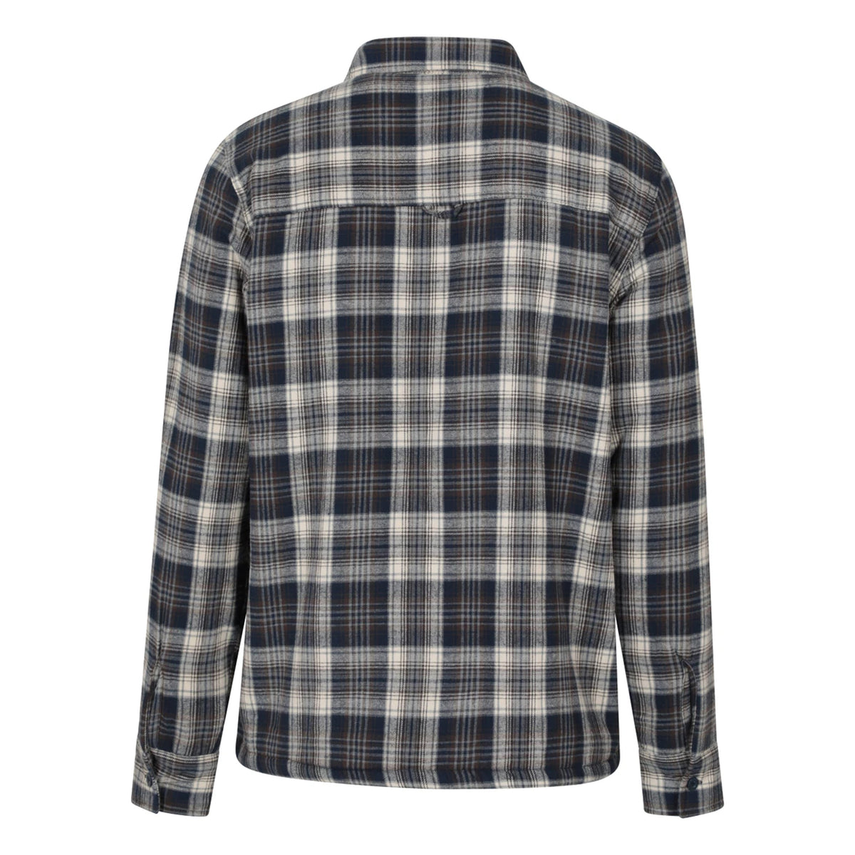 Blue - Back - Mountain Warehouse Mens Stream II Flannel Lined Shirt