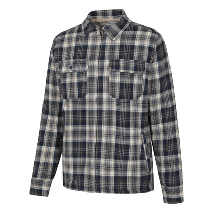 Blue - Lifestyle - Mountain Warehouse Mens Stream II Flannel Lined Shirt