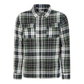 Blue - Close up - Mountain Warehouse Mens Stream II Flannel Lined Shirt