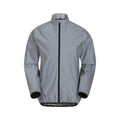 Silver - Front - Mountain Warehouse Mens 360 II Reflective Jacket