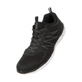Black-White - Front - Mountain Warehouse Mens Cruise Trainers