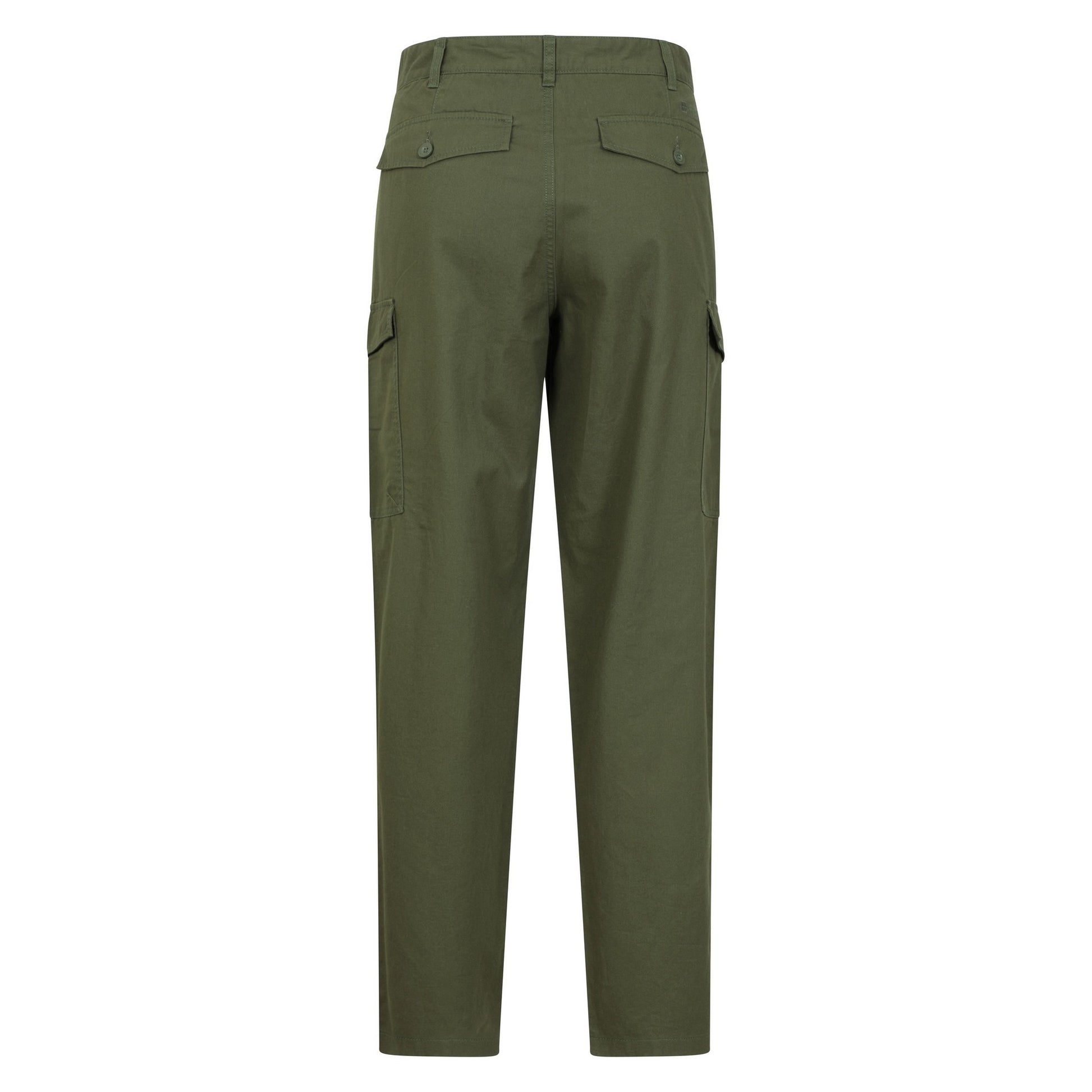 Green - Back - Mountain Warehouse Mens Lakeside Short Cargo Trousers