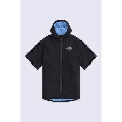 Jet Black - Front - Animal Childrens-Kids Misty Recycled Waterproof Beach Parka